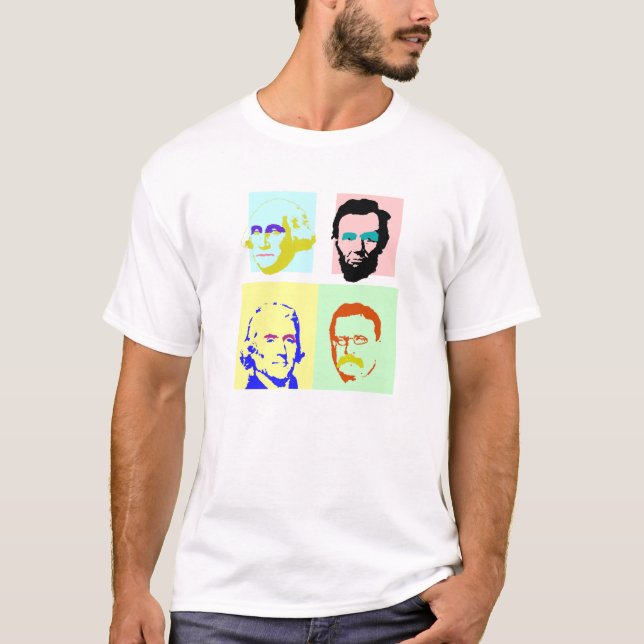 Pop-Präsidenten 4 T-Shirt (Vorderseite)