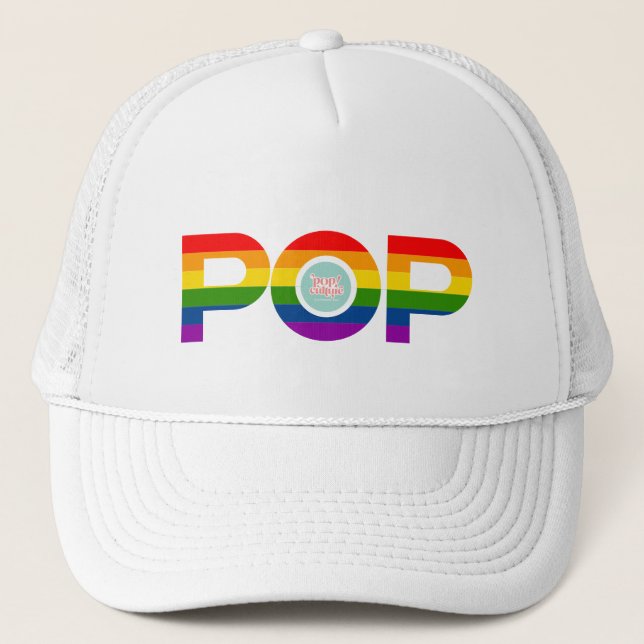 Pop Pride Trucker Hat Truckerkappe (Vorderseite)