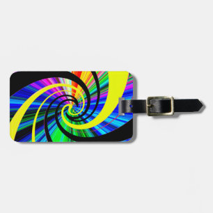 Pop psychedelisch gepäckanhänger