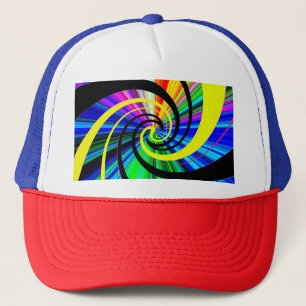 Pop psychedelisch truckerkappe