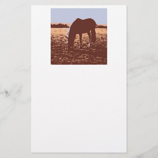 Pop Reiten Briefpapier (Vorderseite)