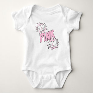 Pop-rosa Kriegsgefangen - Baby-Jersey-Bodysuit Baby Strampler