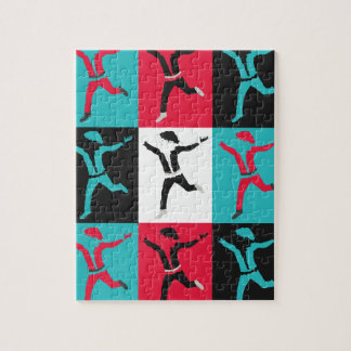 Pop-Sankt-Weihnachtskunstsammlung Puzzle