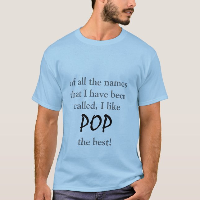 Pop-Shirt T-Shirt (Vorderseite)