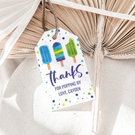 Pop Sommer GeburtstagsgeschenkTags Geschenkanhänger