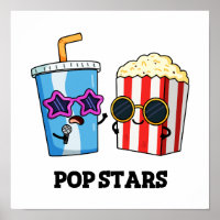 Pop Stars Funny Soda Pop Popcorn Pub