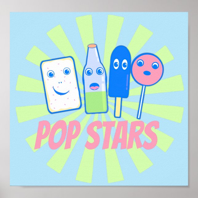 Pop Stars Poster (Vorne)