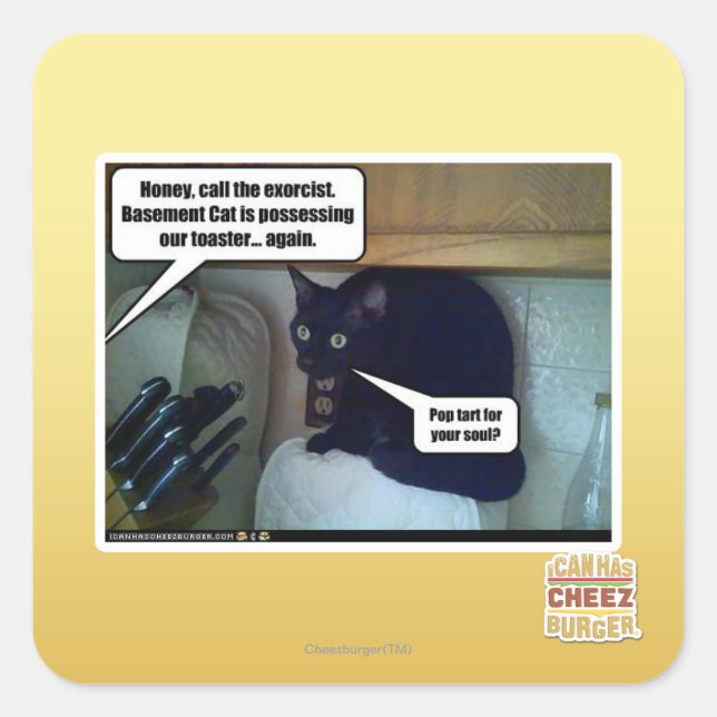 Pop starten für Ihr Soul? Quadratischer Aufkleber (Vorderseite)