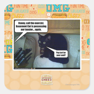 Pop starten für Ihr Soul? Quadratischer Aufkleber