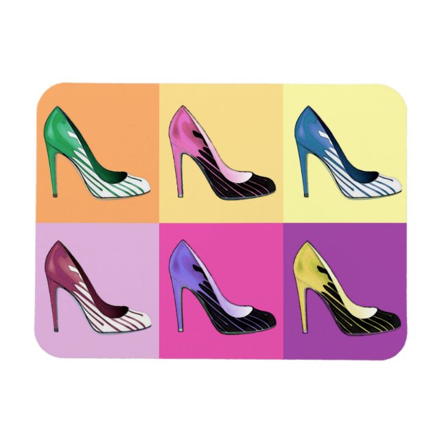 Pop Stiletto Pumps / Schuhe / High Heels Magnet (Horizontal)