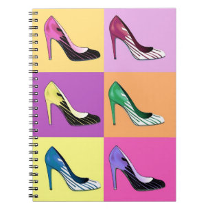 Pop Stiletto Pumps / Schuhe / High Heels Notizblock