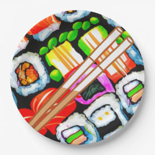 Pop Sushi Pappteller