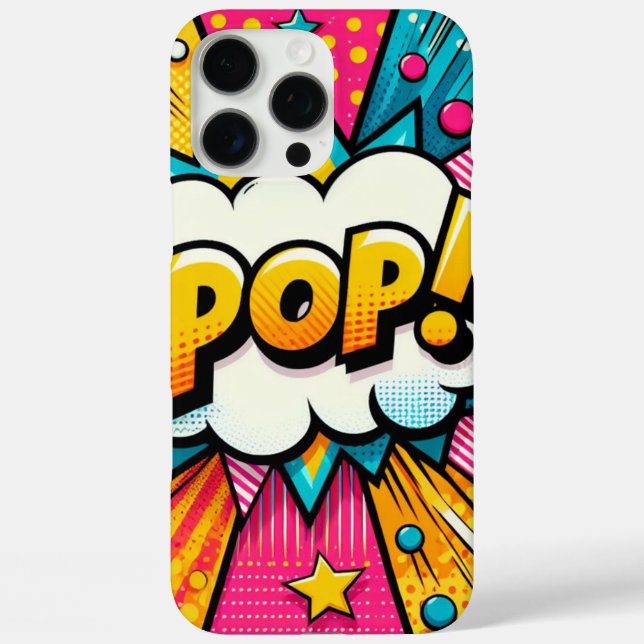 Pop-Telefongehäuse Case-Mate iPhone Hülle (Rückseite)