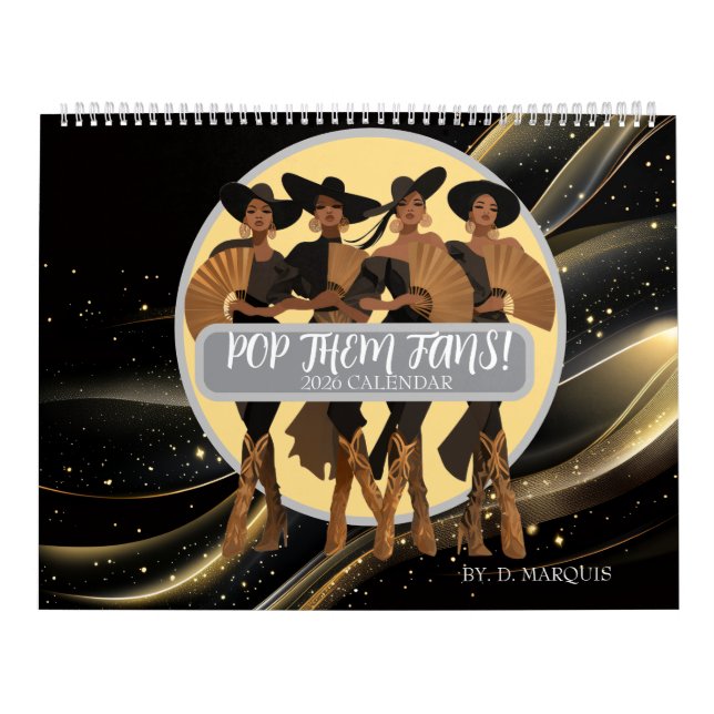 POP THEM FANS 2026 Calendar Kalender (Titelbild)