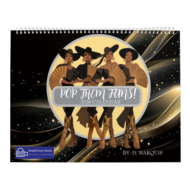 POP THEM FANS 2026 SPBq Calendar Kalender (Titelbild)