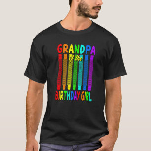 Pop Tube Geburtstagsgroßvater des Geburtstagsmarin T-Shirt