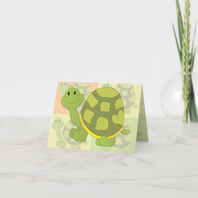 Pop Turtle! Karte (Vorderseite)