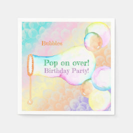 Pop über Kindergeburtstag Party Serviette