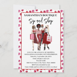 Pop-Up-Shop Einladung