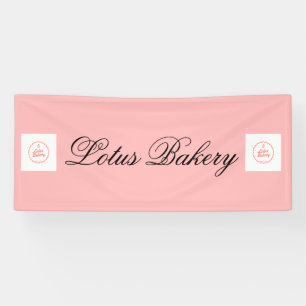 Pop-up-Shop rosa Geschäft Banner