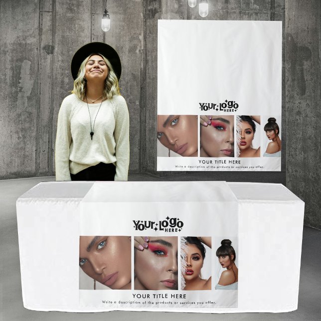Pop Up Shop Table Runner Banner Business Photos Wandteppich (Pop Up Shop Table Runner Banner Business Photos Tapestry)