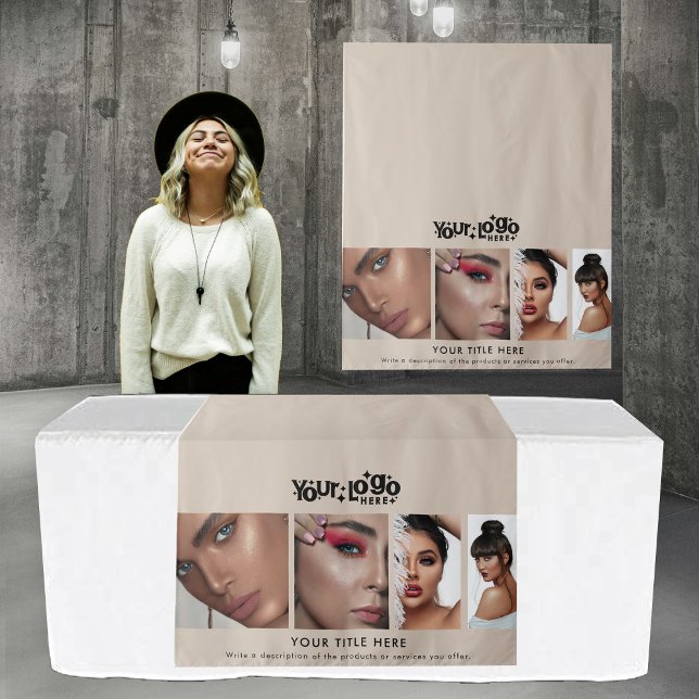 Pop Up Shop Table Runner Banner Business Photos Wandteppich (Pop Up Shop Table Runner Banner Business Photos Tapestry)