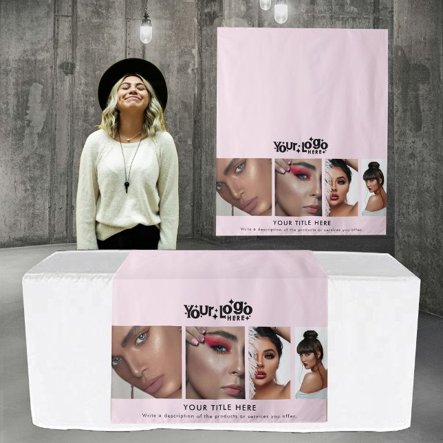 Pop Up Shop Table Runner Banner Business Photos Wandteppich (Pop Up Shop Table Runner Banner Business Photos Tapestry)