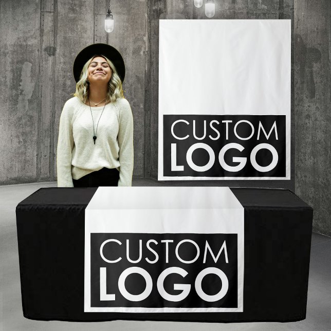 Pop Up Shop Table Runner Banner Großes Logo Wandteppich (Pop Up Shop Table Runner Banner Business Big Logo Tapestry)