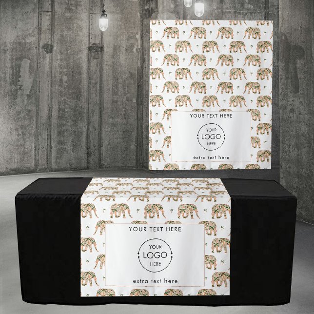 Pop Up Shop Table Runner Banner Logo Exotic Wandteppich (Pop Up Shop Table Runner Banner Logo Exotic Tapestry)