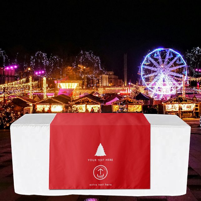 Pop Up Shop Tischtennisbanner Weihnachtsmarkt Verk Wandteppich (Pop Up Shop Table Banner Christmas Market Stall Tapestry)