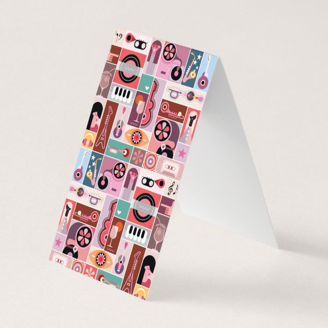 Pop Visitenkarten (Rückseite)