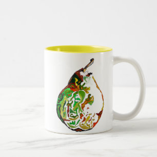 Pop von Birnen Zweifarbige Tasse