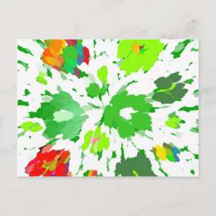 Pop Watercolor Postkarte