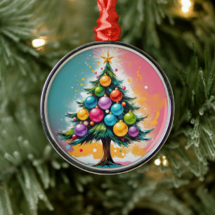 Pop Weihnachten Ornament Aus Metall