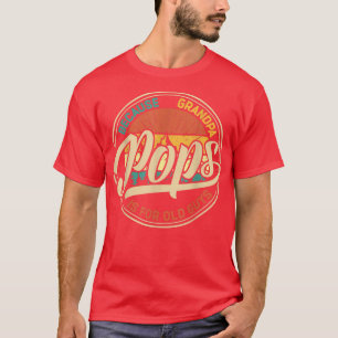 Pop, weil Opa ist für alte Typ Retro Vintag T-Shirt