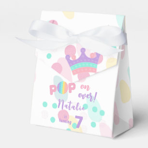 Pop weiter! Pastel Pop es Geburtstagskind Geschenkschachtel