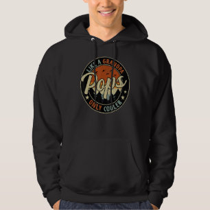 Pop wie ein Großvater nur Cooler Vintager hinterei Hoodie