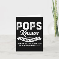 Pop wissen alles - Humorer Vater Daddy Pop