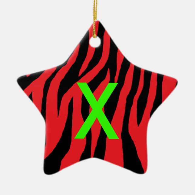 Pop Zebra Keramikornament (Vorne)