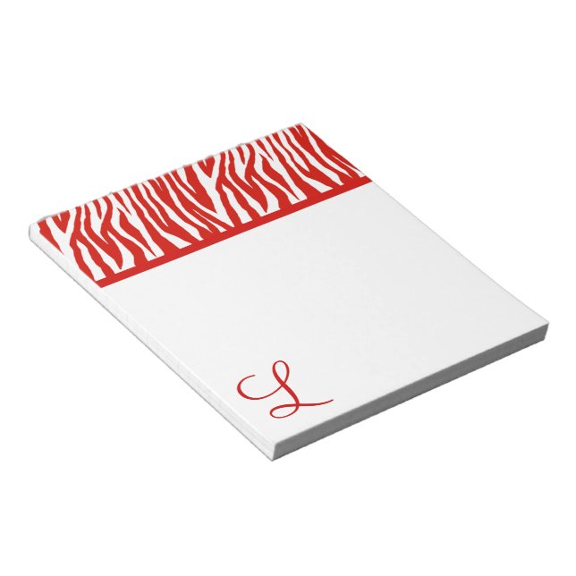 Pop Zebra Notizblock (angewinkelt)