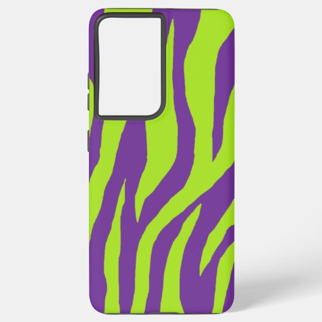 Pop Zebra Samsung Galaxy Hülle (Rückseite)