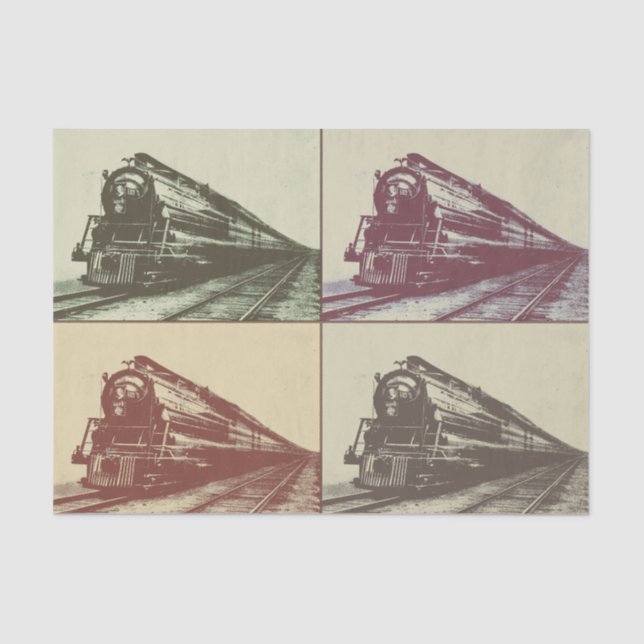 Pop-Zug Seidenpapier (Vorderseite)