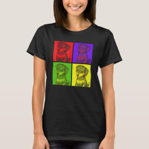 Pop Zwergpinscher Hund Süßes Haustier Min Pinscher T-Shirt