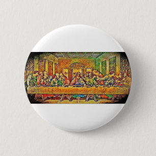 PopArt Da Vinci Button