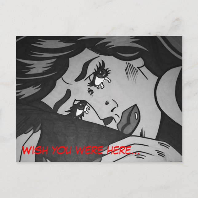 Popart Postkarte (Vorderseite)