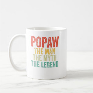 Popaw der Mann der Mythos die Legende Vater Kaffeetasse