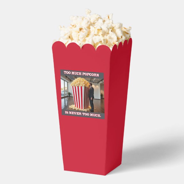 Popcorn Alle Popcorn-Felder Geschenkschachtel (Geplatzt)