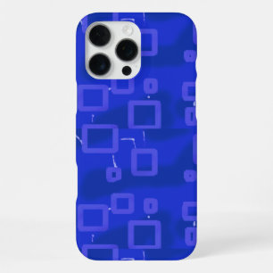 Popcorn Anime Circuit in Candy Blau Geometrisch iPhone 16 Pro Max Hülle