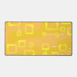 Popcorn Anime Desk Mat Yellow Schreibtischunterlage