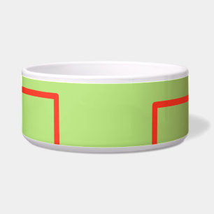 Popcorn Anime Green Red Rectangle Napf